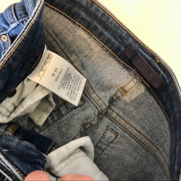 Joe’s Jeans Brianna Mid Rise Raw Hem Jeans 24 - Picture 4 of 8